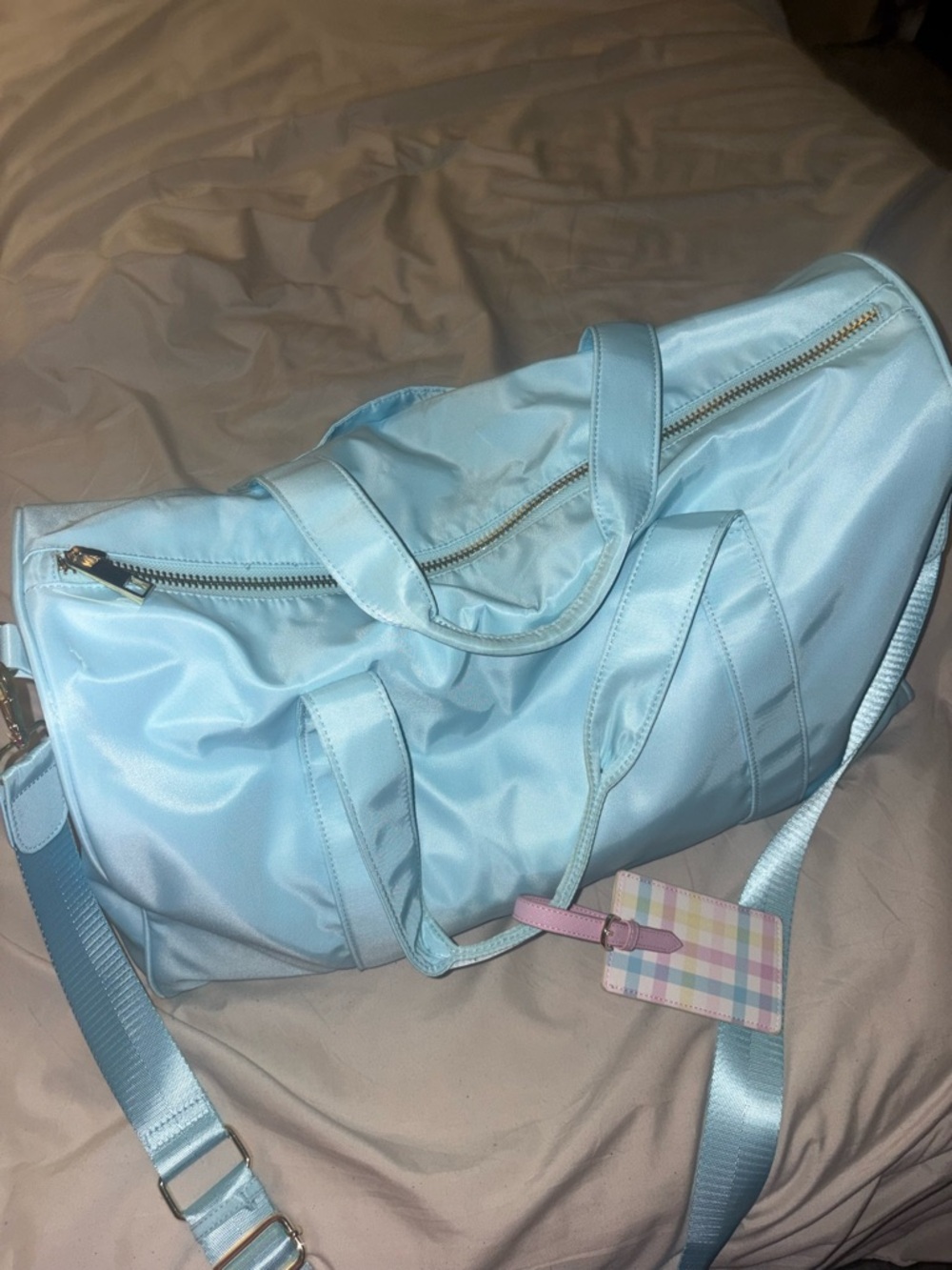 Target x Stoney Clover Blue Duffle - Picture 3 of 3